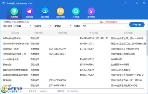 飛來地圖大數(shù)據(jù)采集軟件 界面預(yù)覽、功能介紹與銷售服務(wù)